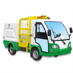 Auto Side Loader Garbage Truck