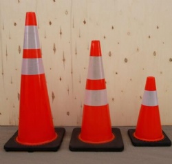 PVC rubber traffic cone