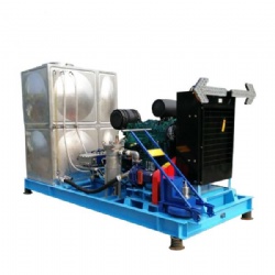 High Pressure Water Road Marking Paint Removal Machine